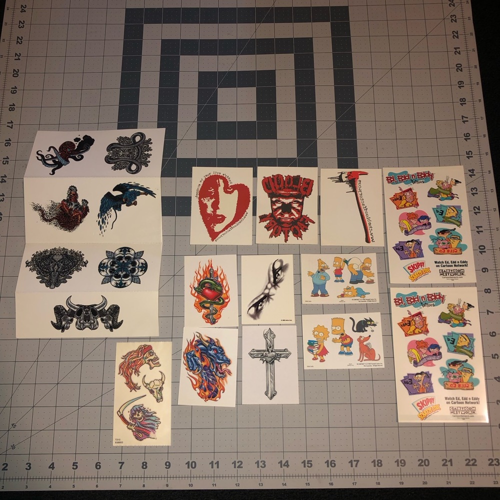 FREE. Temporary Tattoos from early 2000’s
